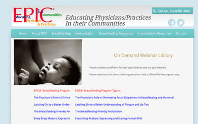EPIC® Breastfeeding Webinar On Demand Library Now Available!