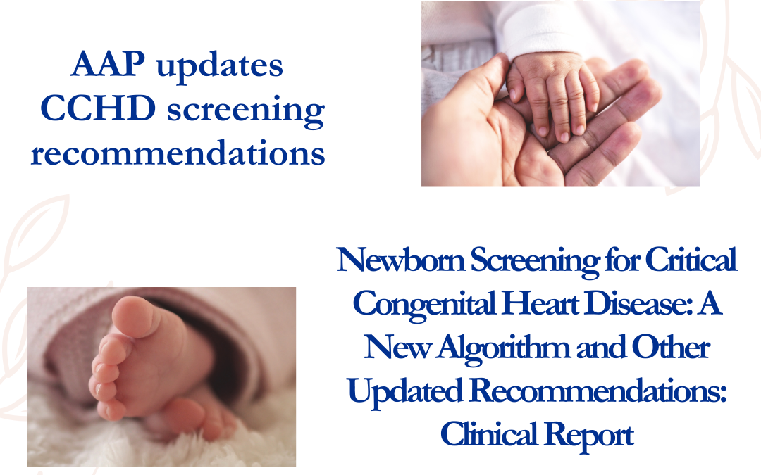 Ga Newborn Screening Program to Host Office Hours on New AAP CCHD Screening Recommendations