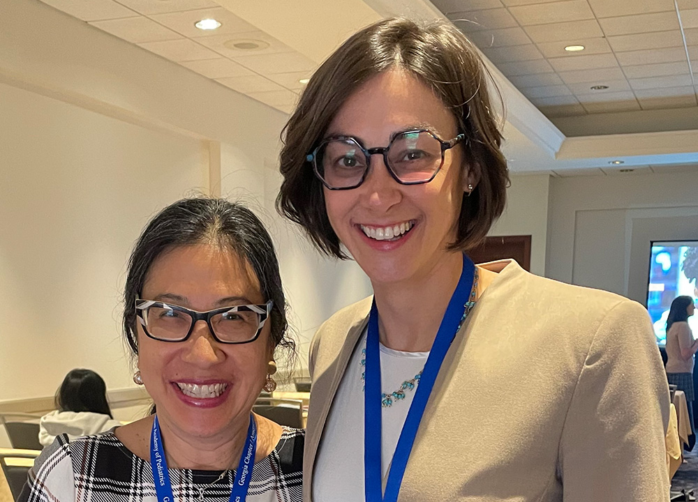 Smiling pediatricians that are members of GAAAP.