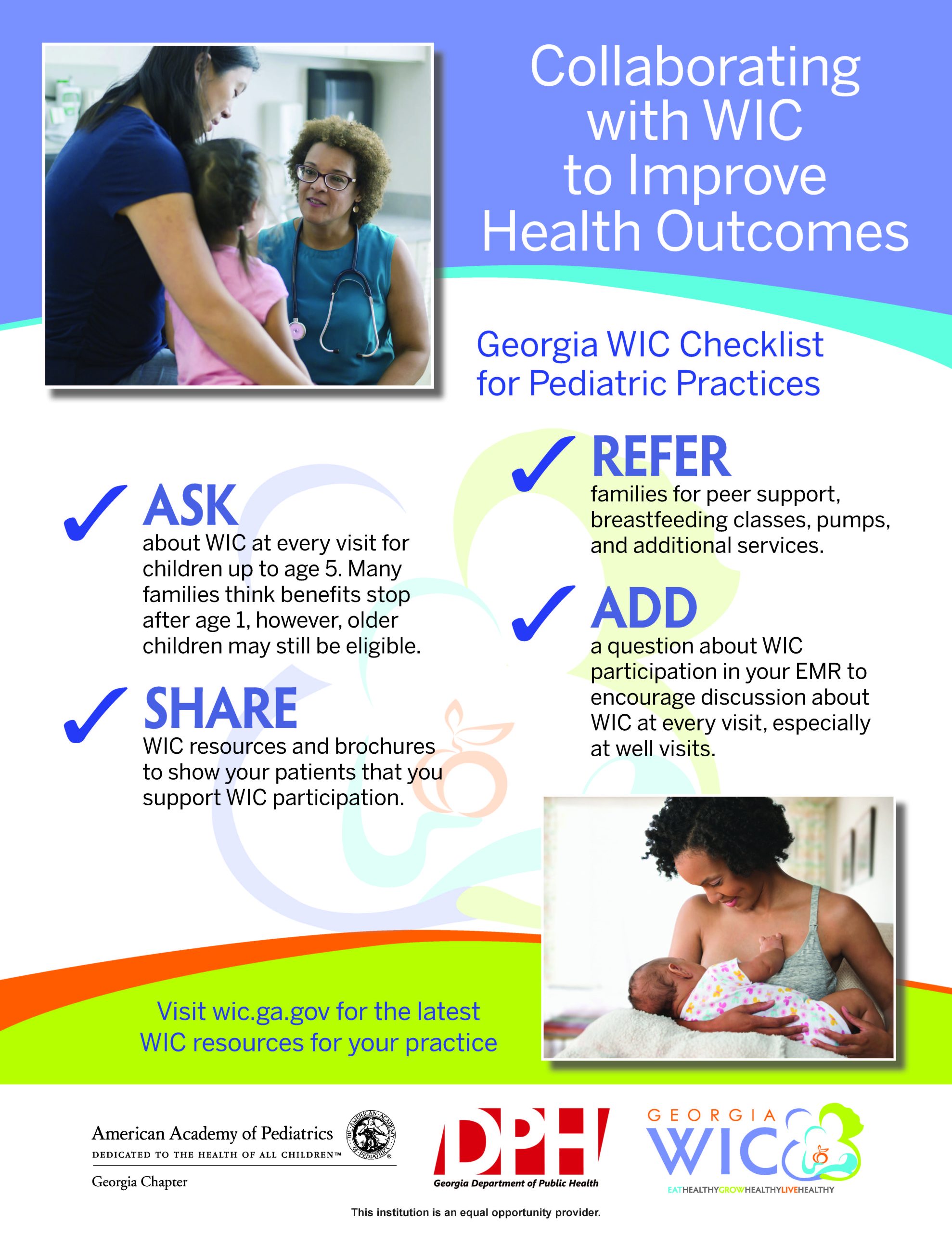 The Georgia WIC Referral Poster