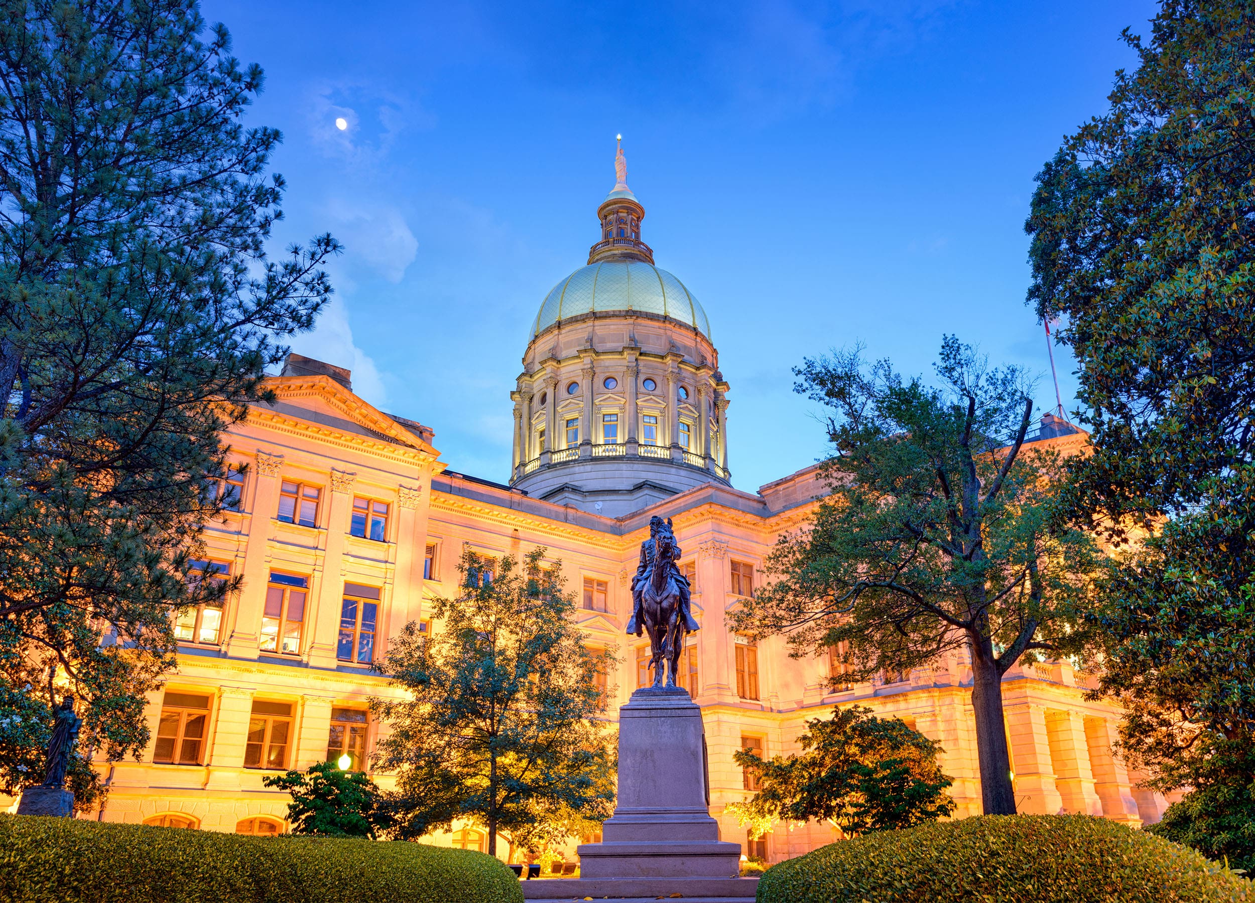 The Georgia Capitol.